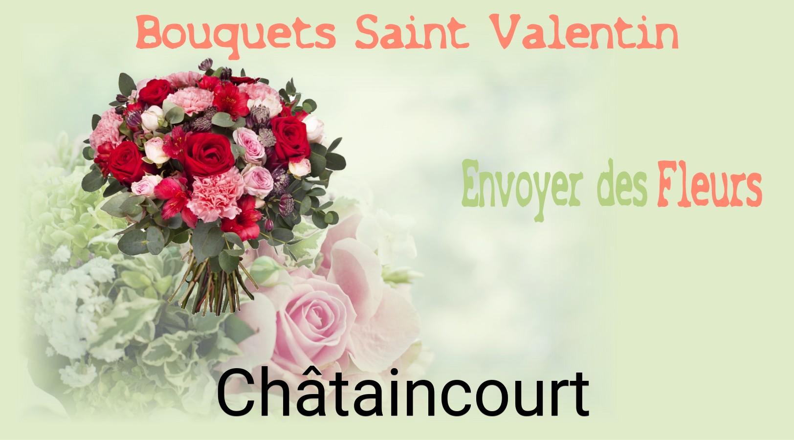 Roses de Saint-Valentin livrées à Châtaincourt